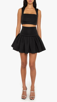 Black Halo Pamina Two Piece Set in Black