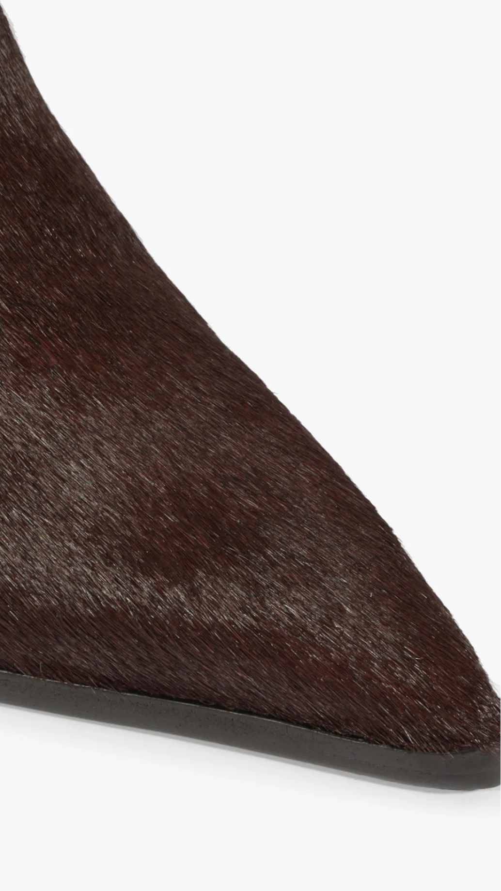 Schutz Mikki Calf Hair Block Bootie in New Bison