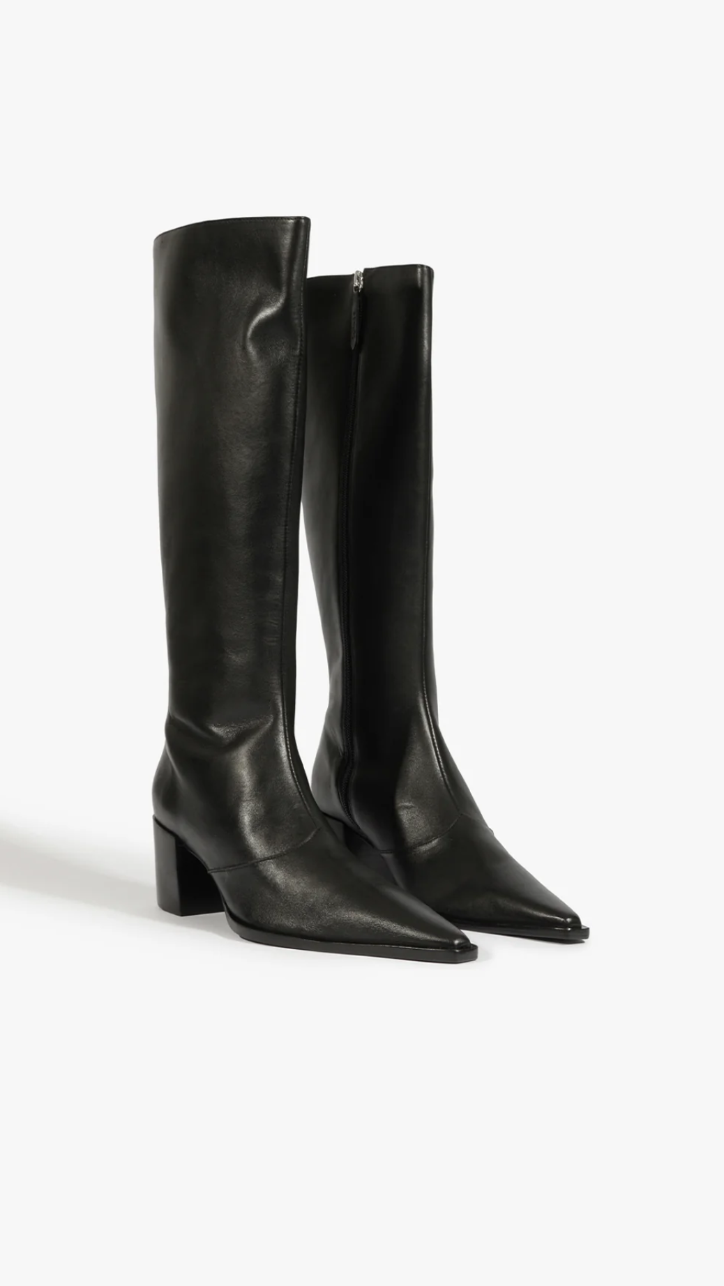 Schutz Raffaela Up Mid Boot in Black
