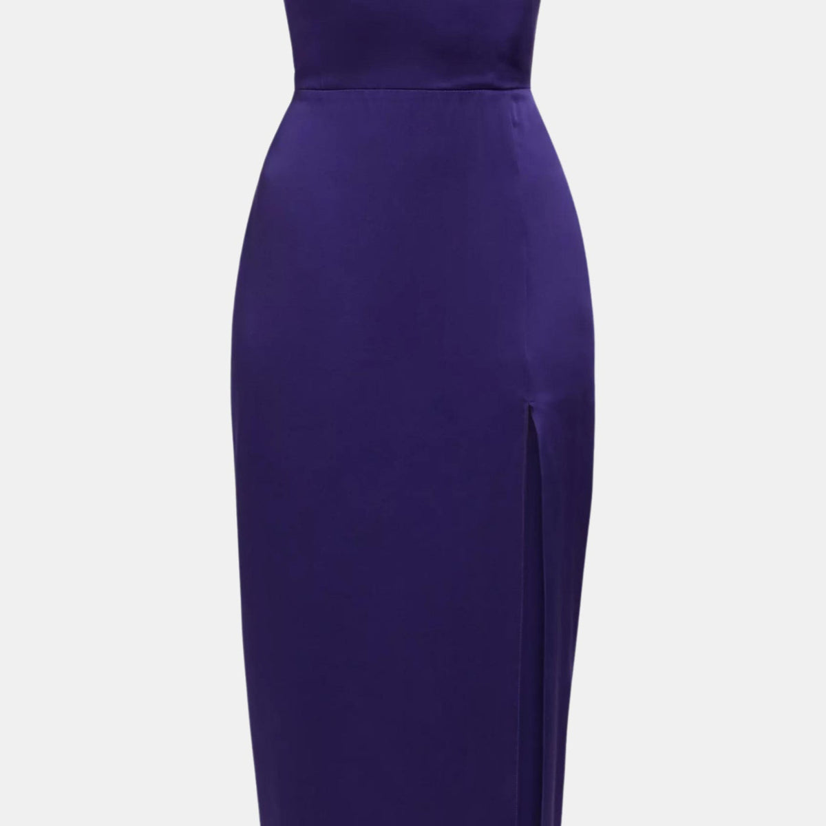 Amanda Uprichard Ivy Strapless Midi Dress in Blueberry – Suite 201