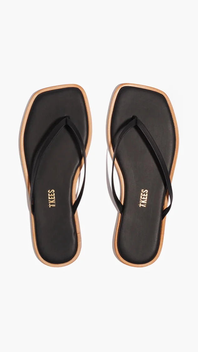 TKEES Dylan Square Toe in Sable Black