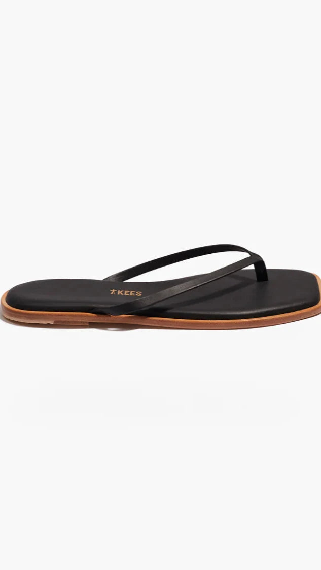 TKEES Dylan Square Toe in Sable Black