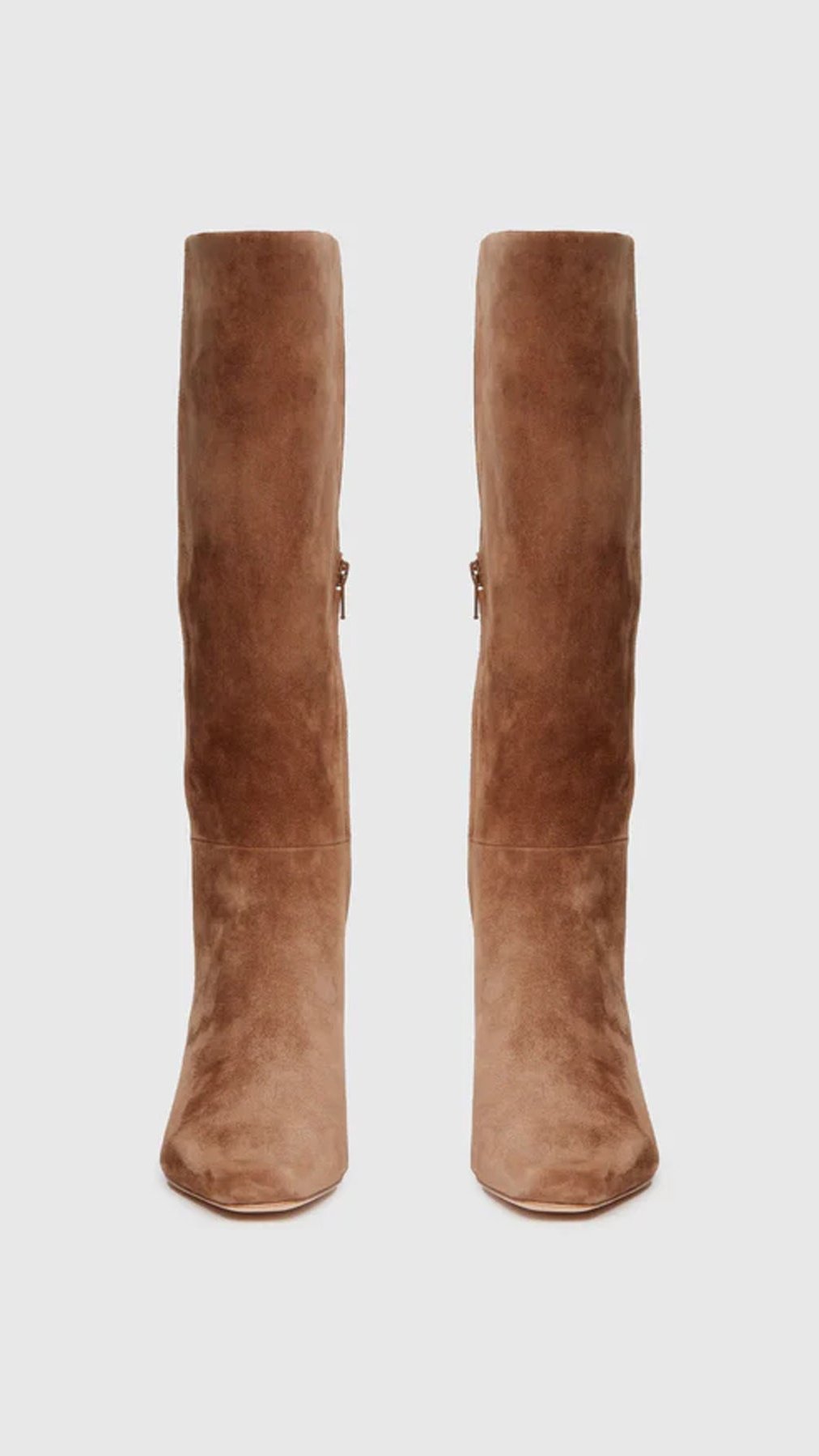 Paige Denim Ansley Suede Tall Boot in Truffle