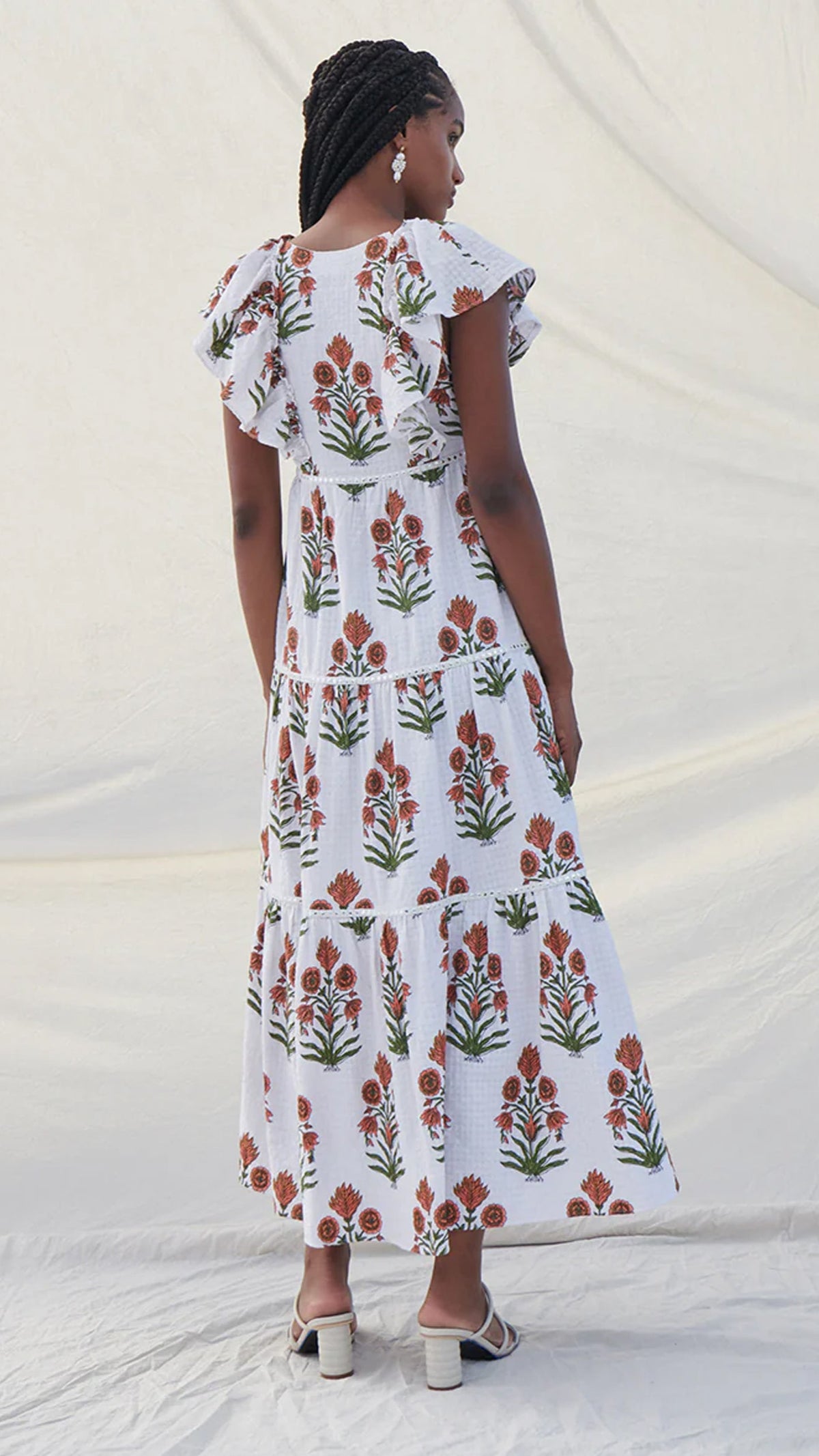 Saylor Sallyann Maxi Dress in Poppy Fields