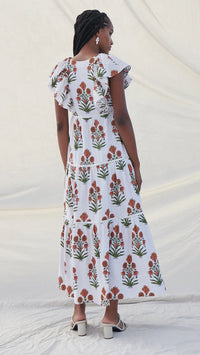Saylor Sallyann Maxi Dress in Poppy Fields