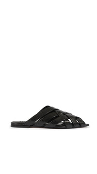Schutz Pietra Flat in Black