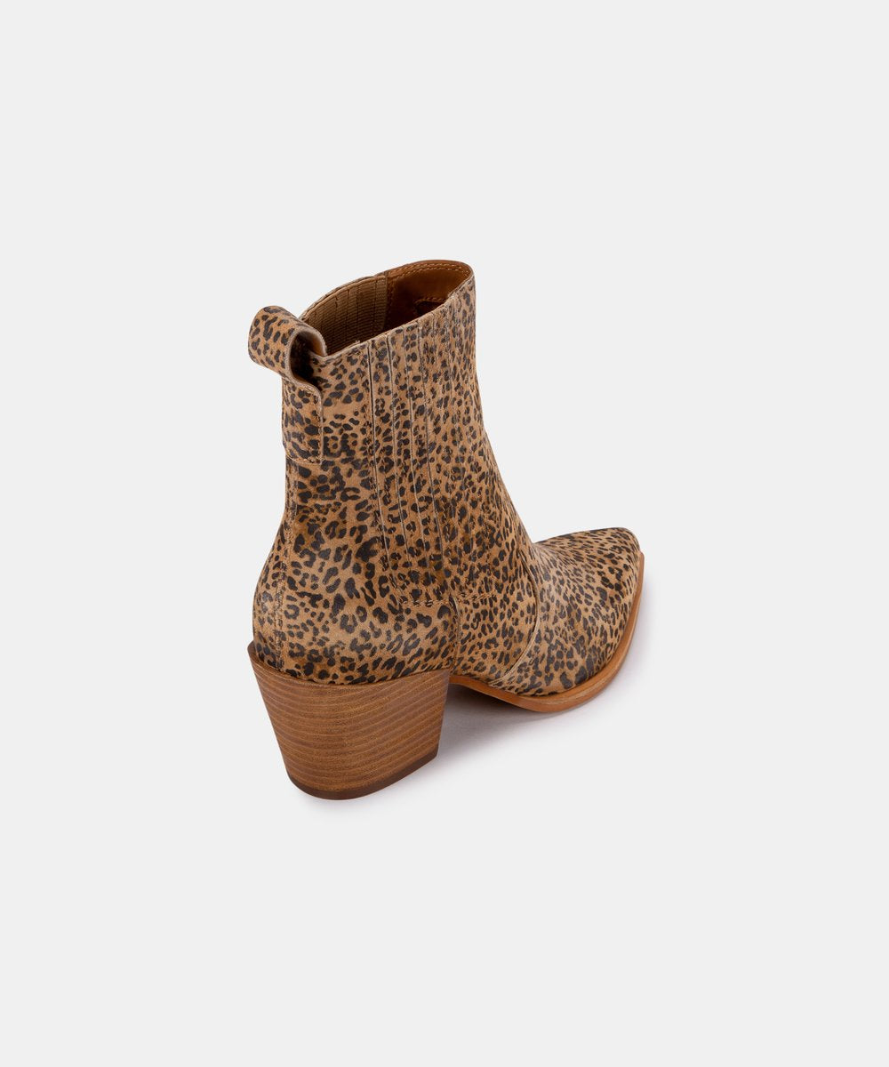Dolce vita cheetah hot sale booties