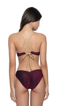 PQ Swim Garnet Evie Underwire Bikini Top