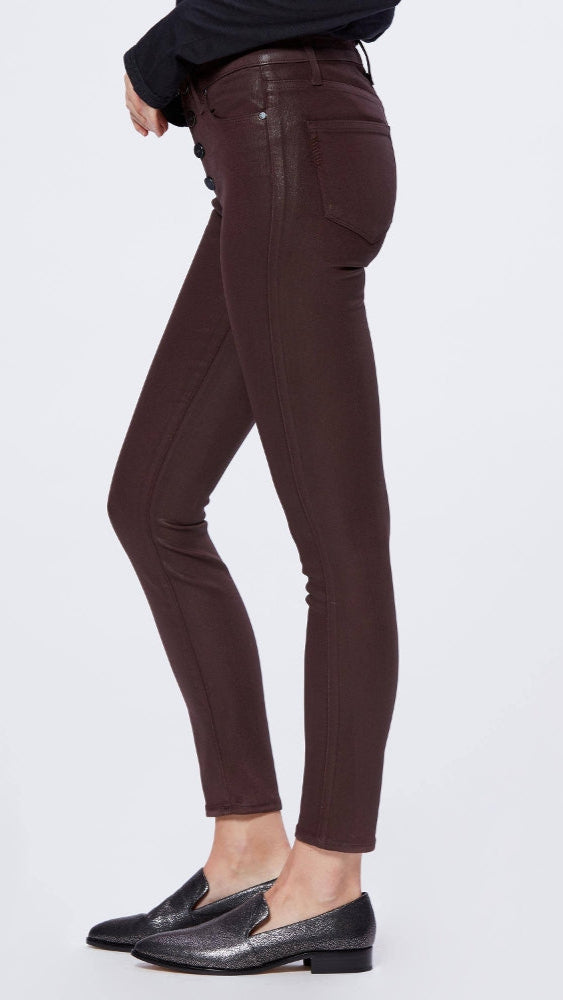 Paige hoxton coated skinny jeans clearance