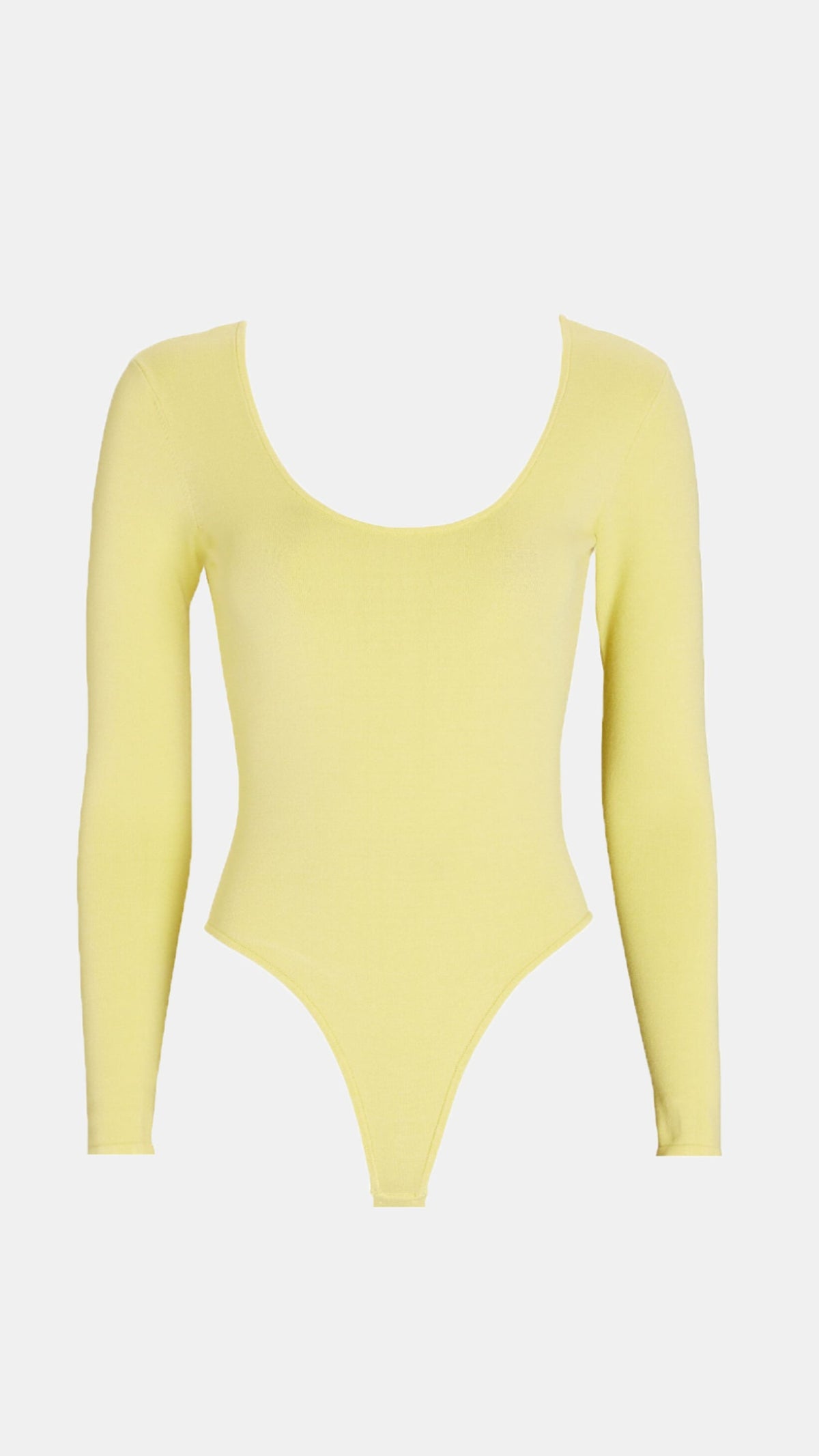 Ronny Kobo Lauren Knit Bodysuit in Butter