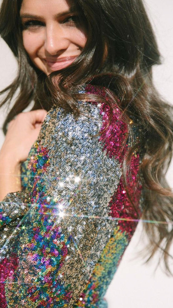 Saylor Alessandra Sequin Dress