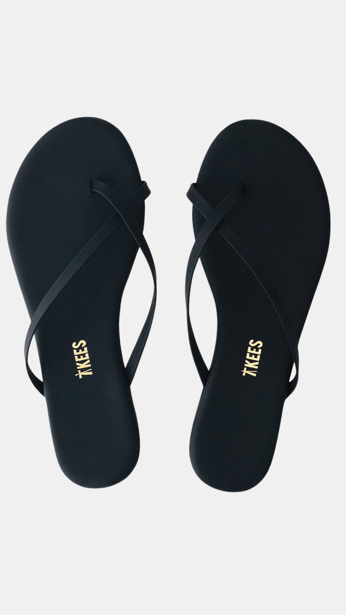TKEES Riley Sandal in Black