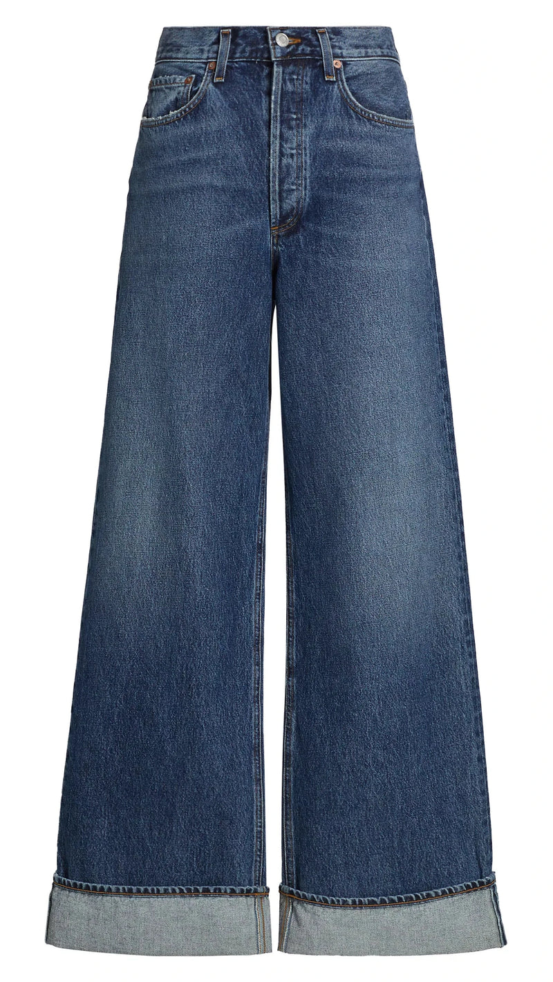 AGOLDE Denim Dame High Rise Wide Leg in Control