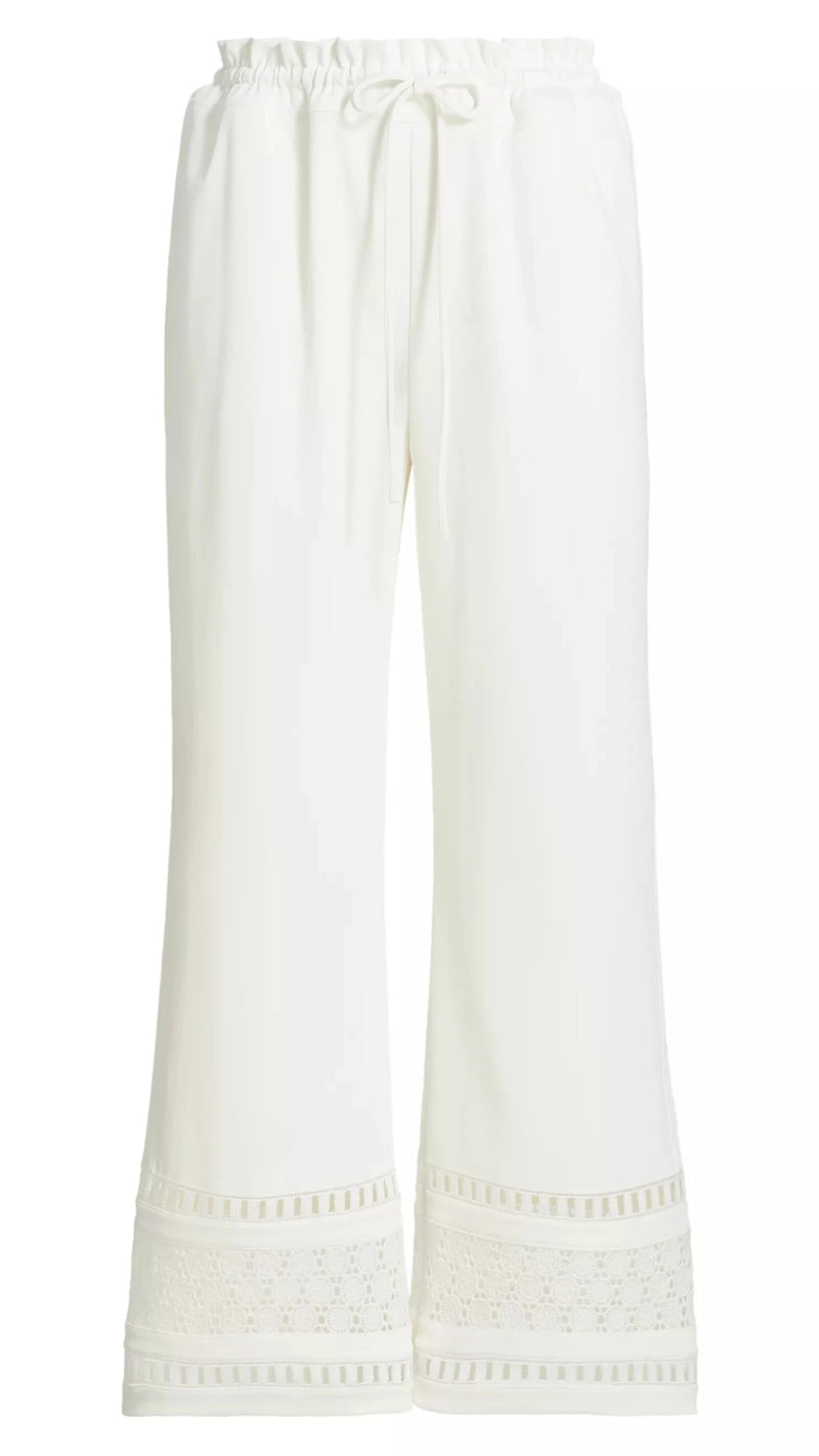 Generation Love Rosa Lace Combo Pant in White