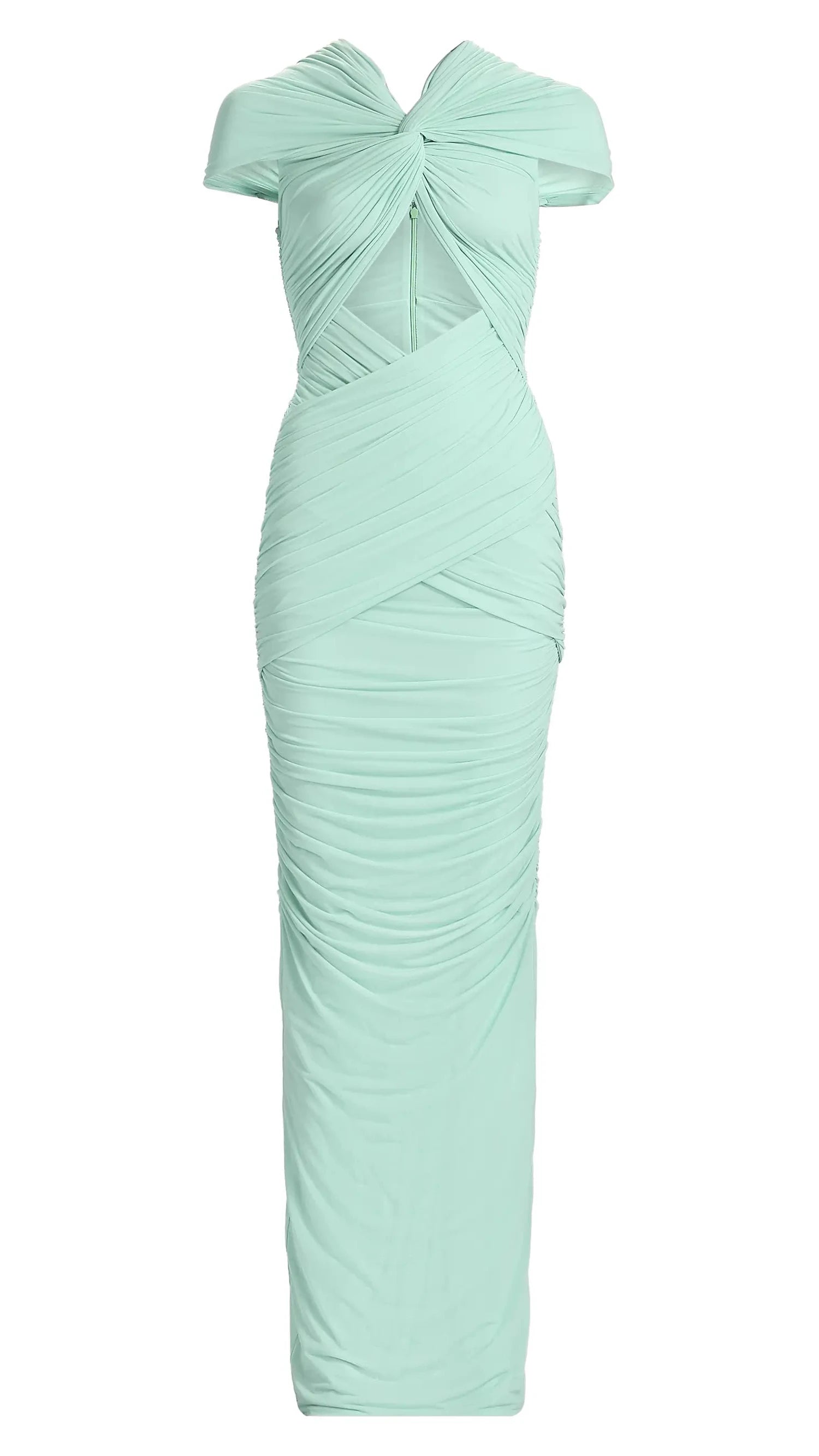green emerald velvet dress Tilly Dress – Ronny Kobo main image 0