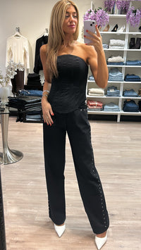 DL1961 Corset Strapless Top in Eternity