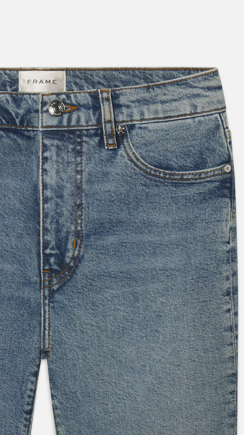 Frame Denim The Borrowed Straight in Ricochet