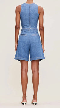 DL1961 Denim  Lizzie Cropped Top in Great Falls