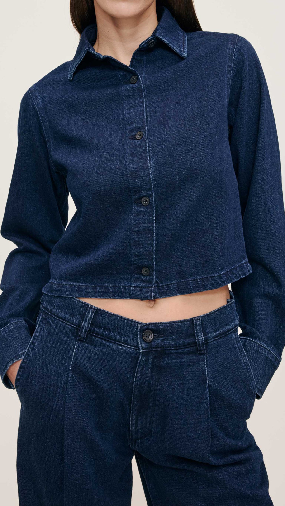 DL1961 Montauk Denim Shirt in Rain Storm