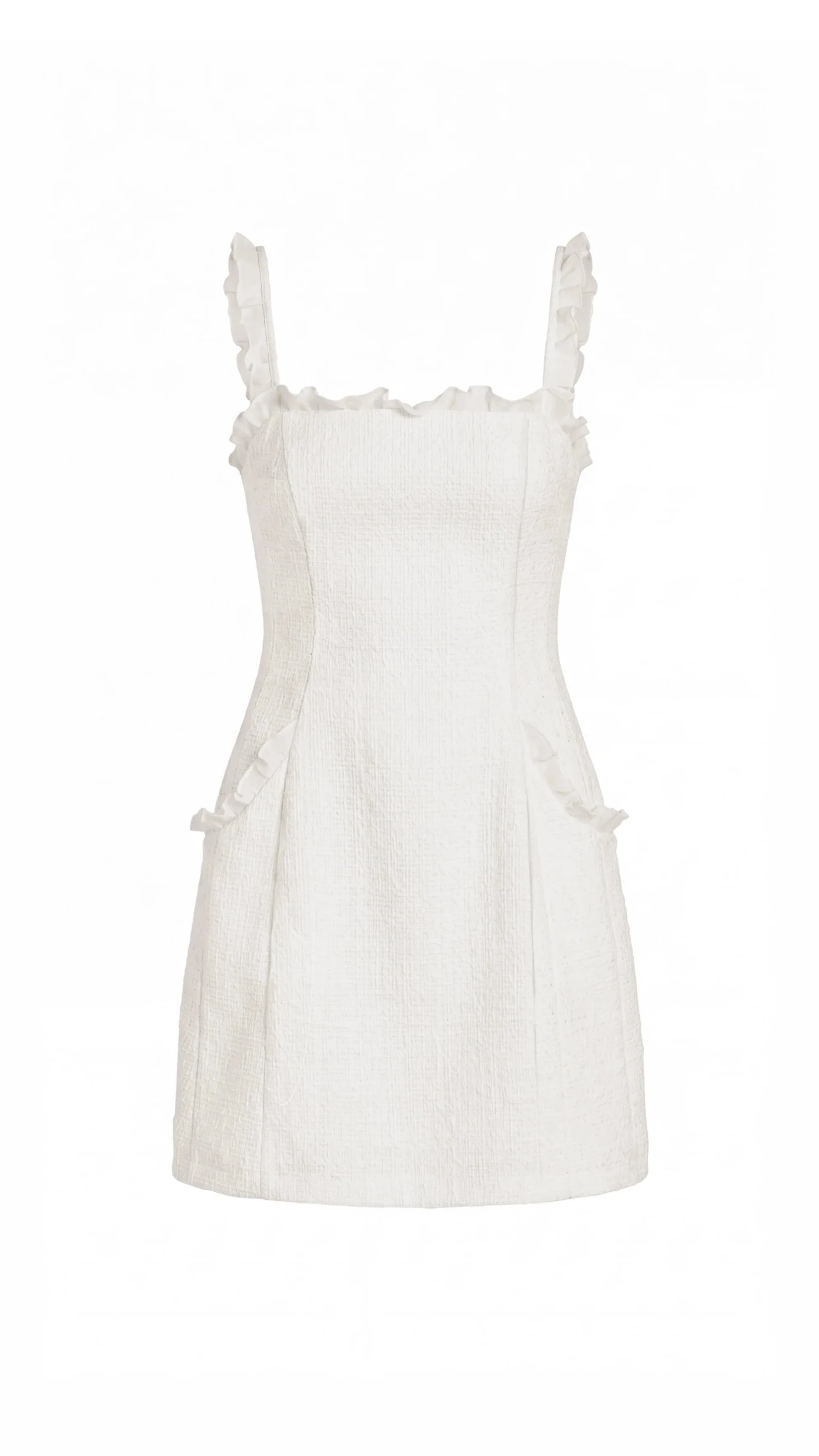 Amanda Uprichard Andreina Dress in Camellia Tweed – Suite 201
