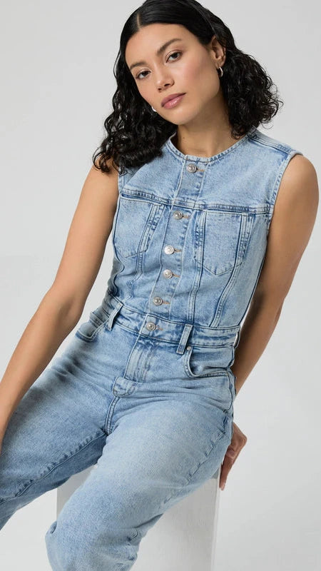 Paige Cirie Ankle Jumpsuit in Mezza