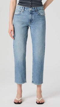 Paige Denim Mid Rise Morgan Ankle in Costar