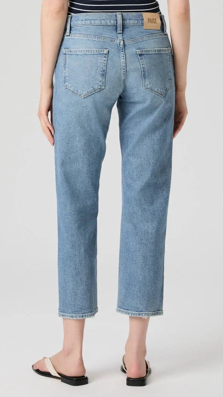 Paige Denim Mid Rise Morgan Ankle in Costar