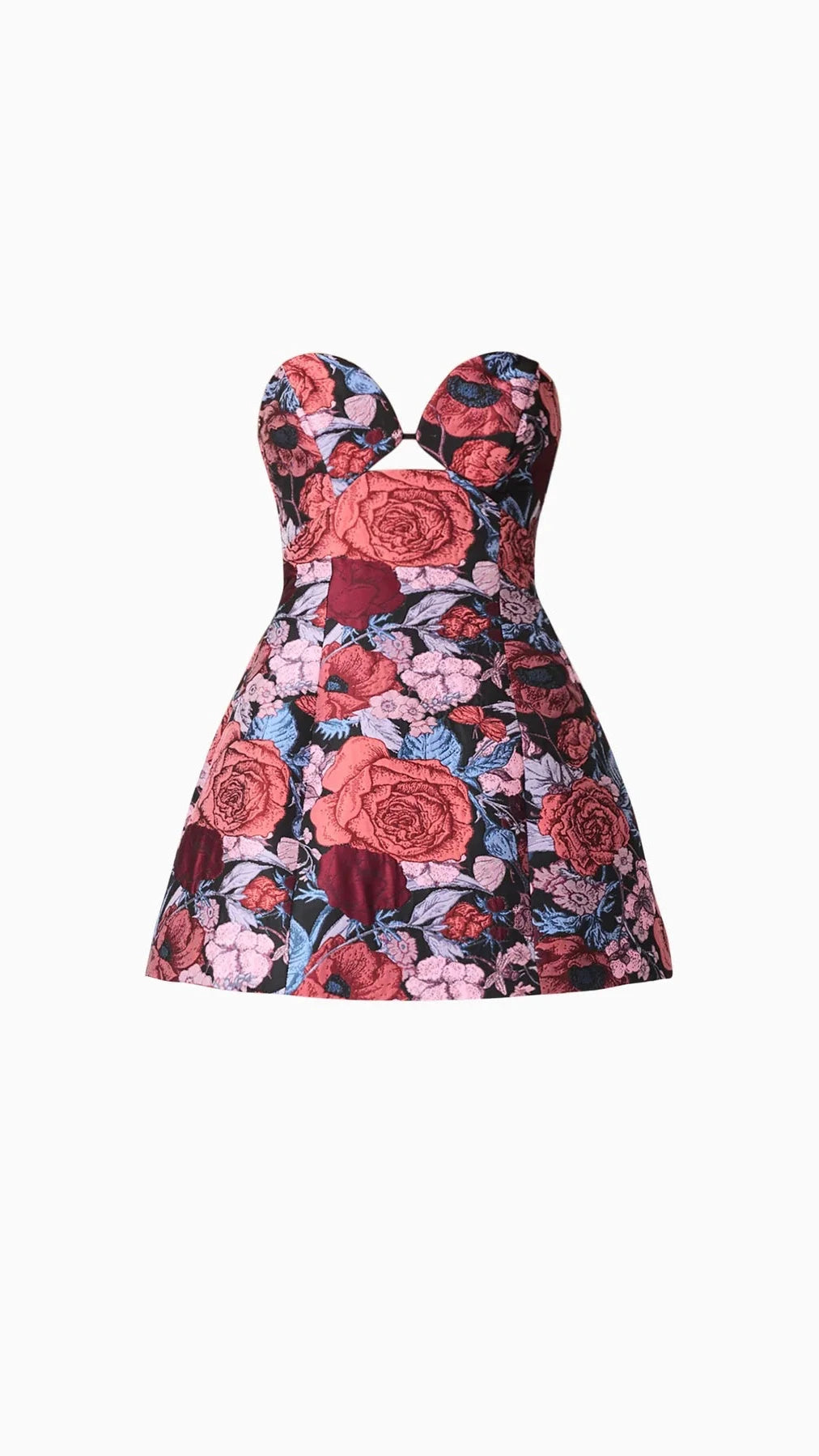 Elliatt Delphine Tulip Mini Dress in Multi