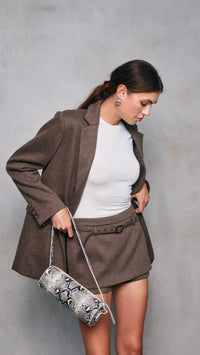 Line and Dot Belmont Blazer in Brown