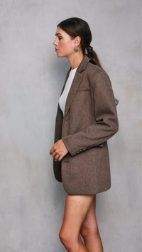 Line and Dot Belmont Blazer in Brown