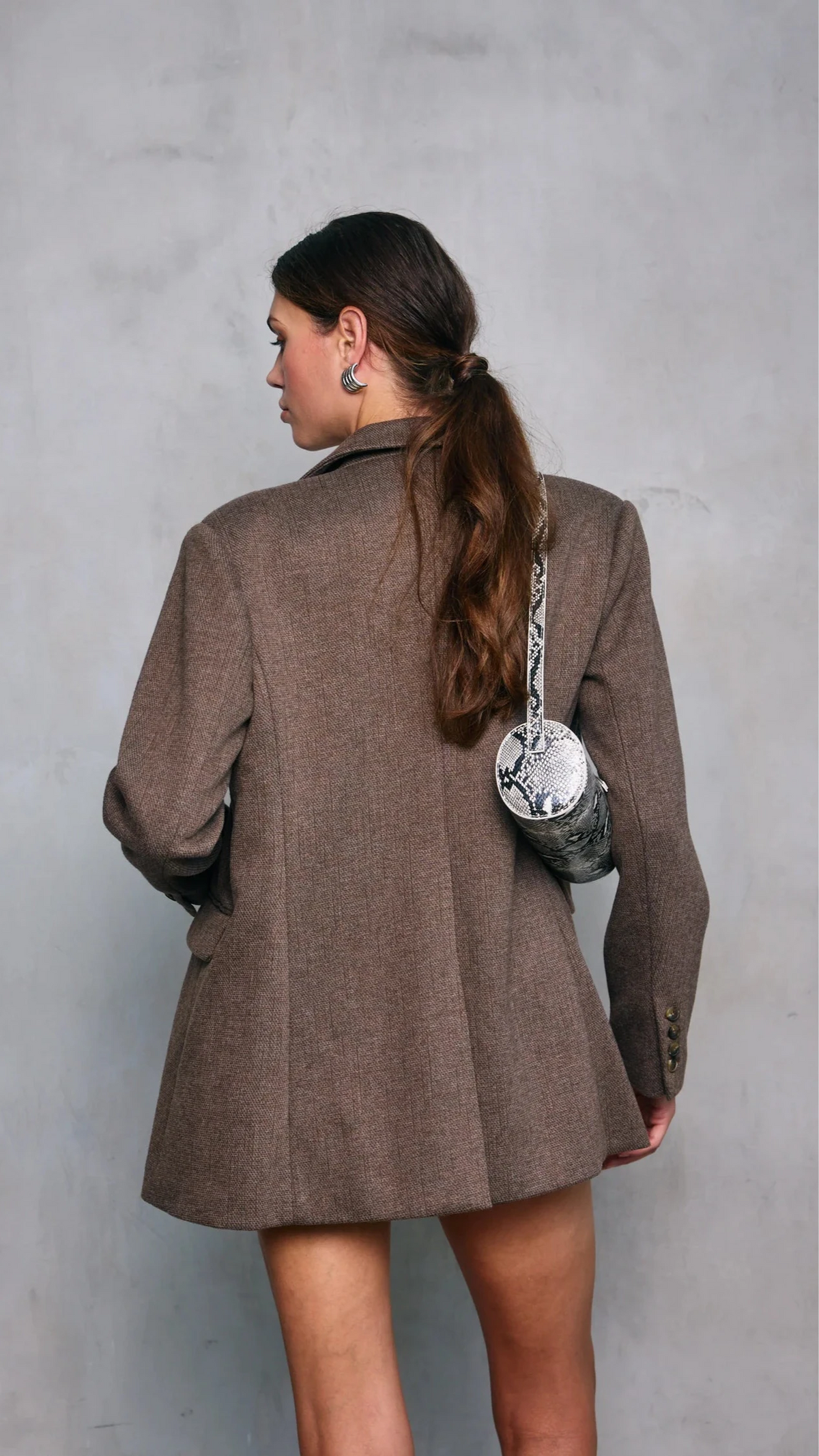 Line and Dot Belmont Blazer in Brown
