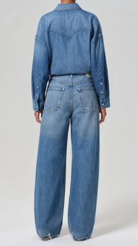 Citizens of Humanity Ayla High Rise Baggy in Solano