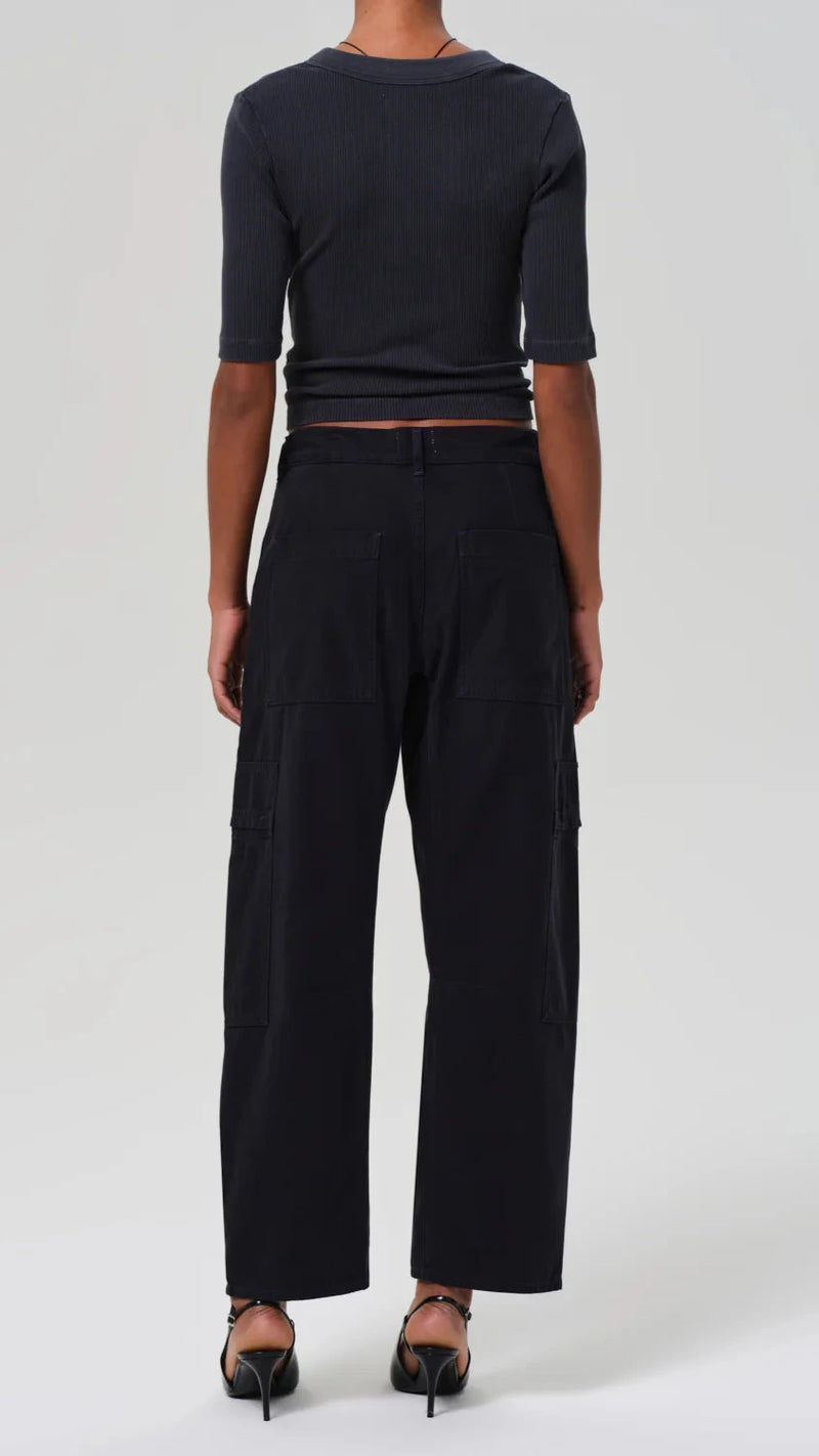 Citizens of Humanity Marcelle Low Slung Trouser in True Navy