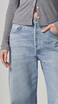 Citizens of Humanity Ayla High Rise Split Hem Jean in Mojave