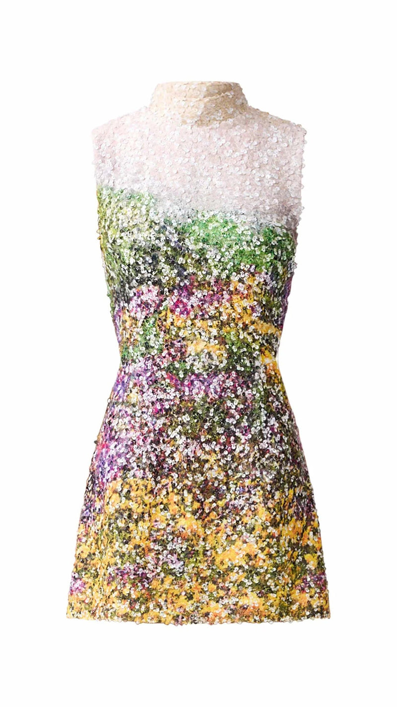 Elliatt Arden Sequin Mini Dress in Multi