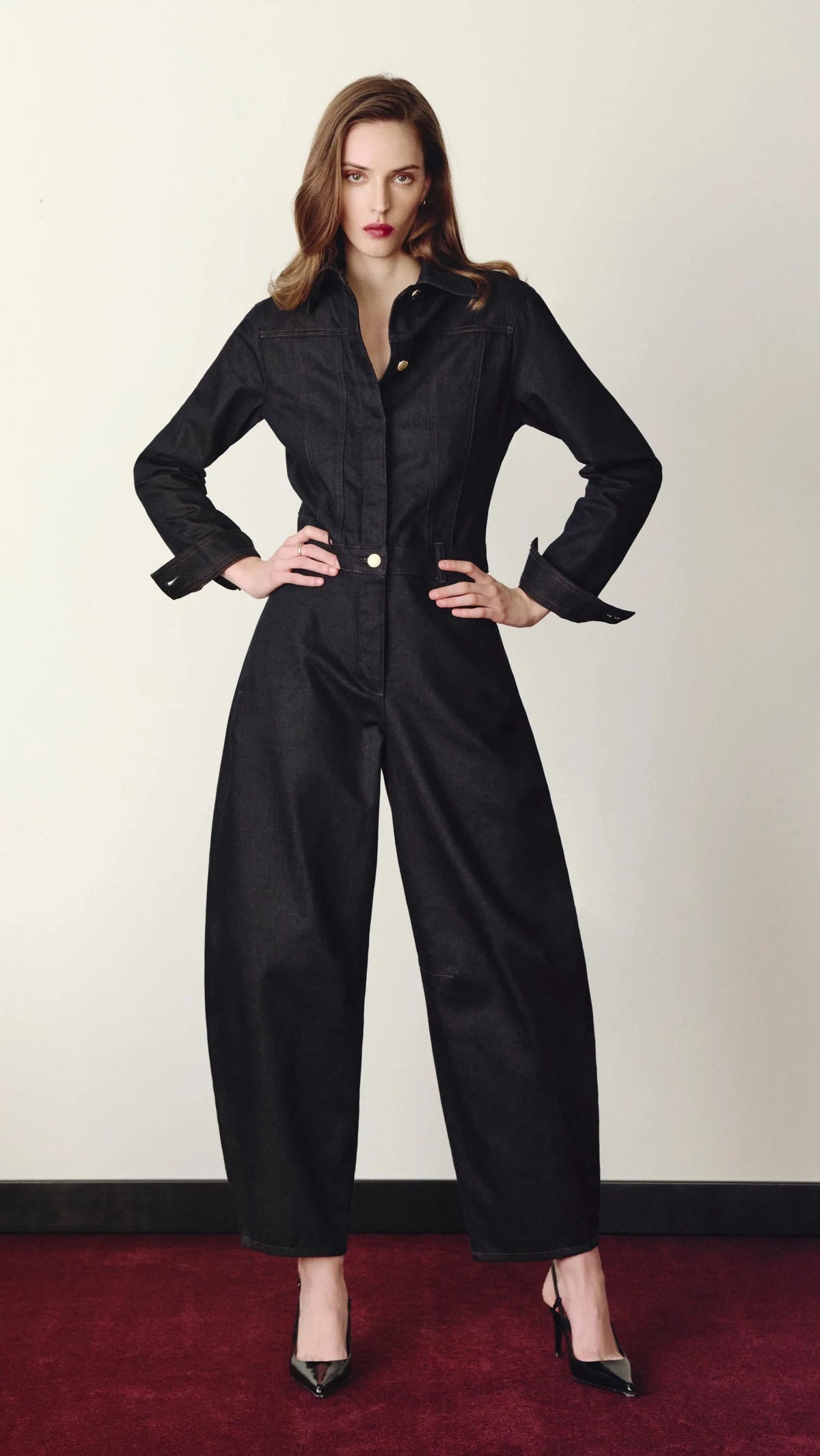 DL1961 Alissa Jumpsuit in Eternity