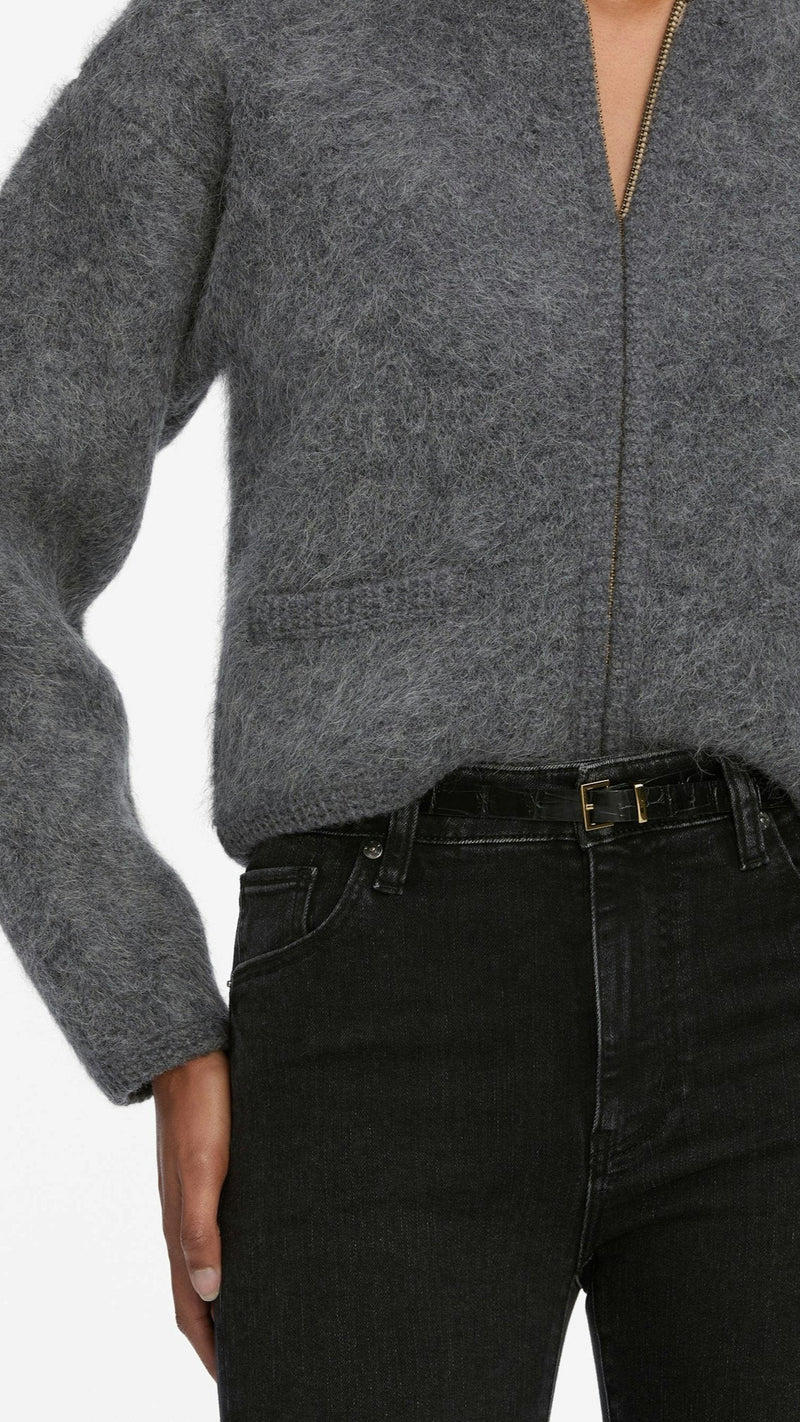 Frame The Reboot High Rise Bootcut in Meteor