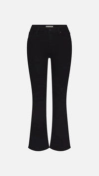 Frame Reboot Cropped Denim in Black