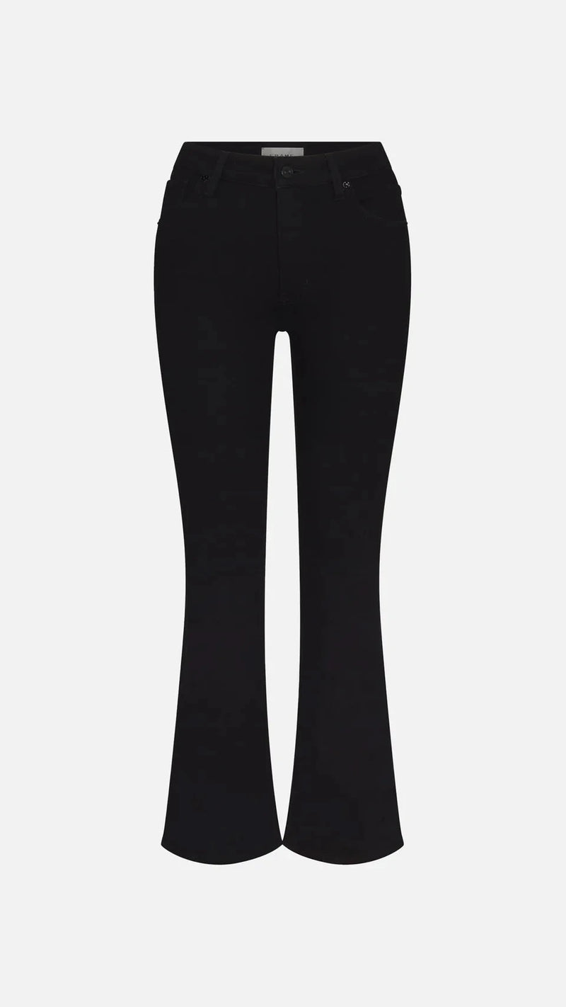 Frame Reboot Cropped Denim in Black