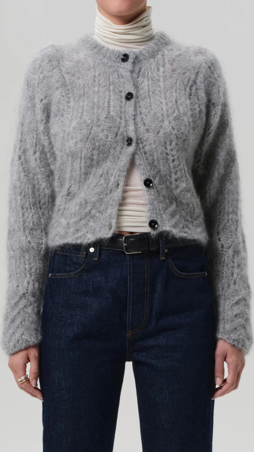 Citizens of Humanity Odette Cardigan in Heather Grey