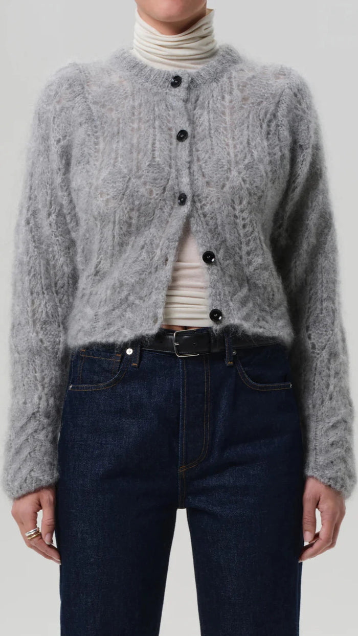Citizens of Humanity Odette Cardigan in Heather Grey