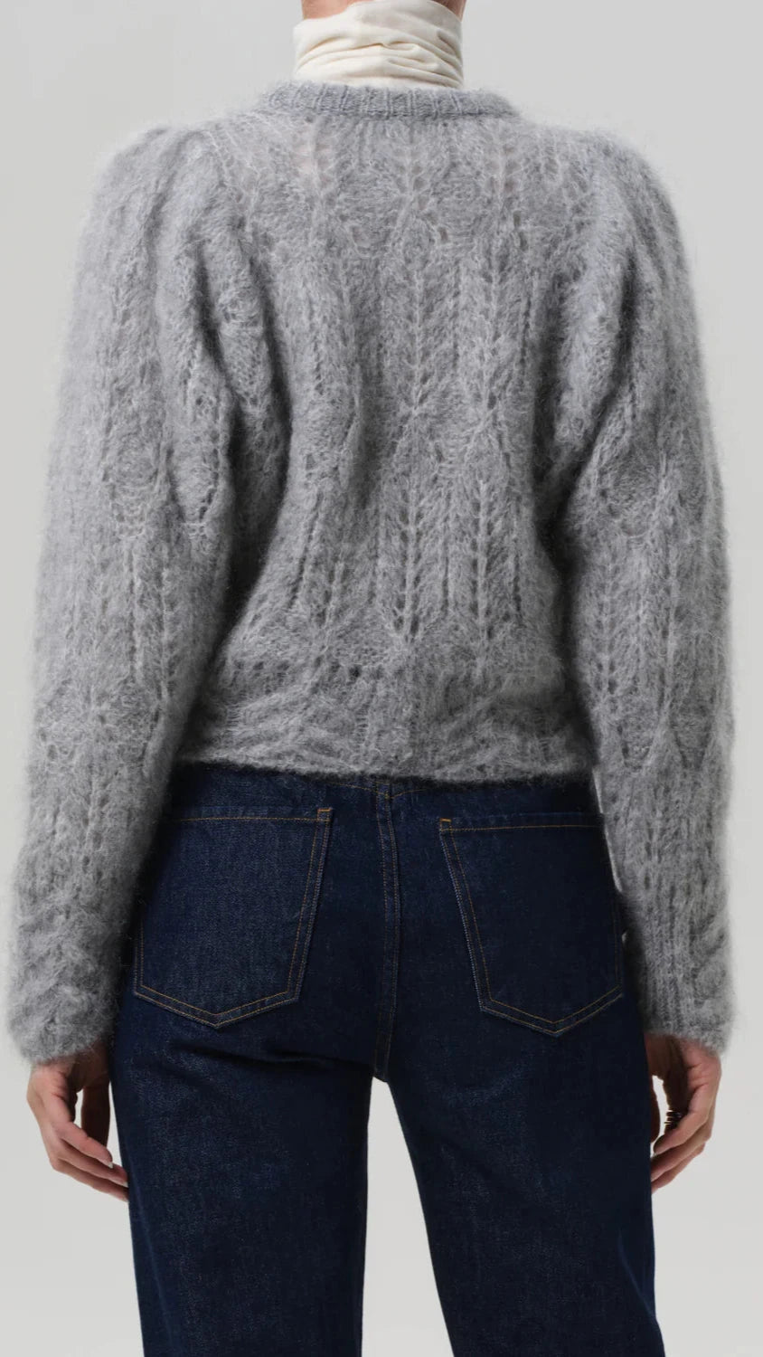 Citizens of Humanity Odette Cardigan in Heather Grey