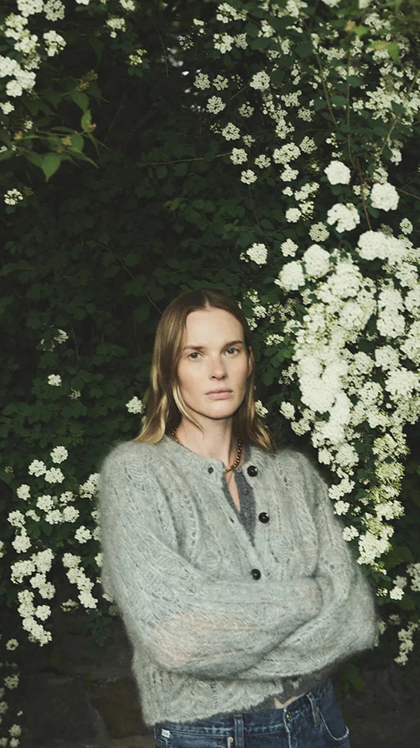 Citizens of Humanity Odette Cardigan in Heather Grey