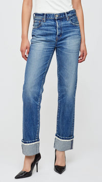 Moussy MV Sumterville Straight Jeans in Blue