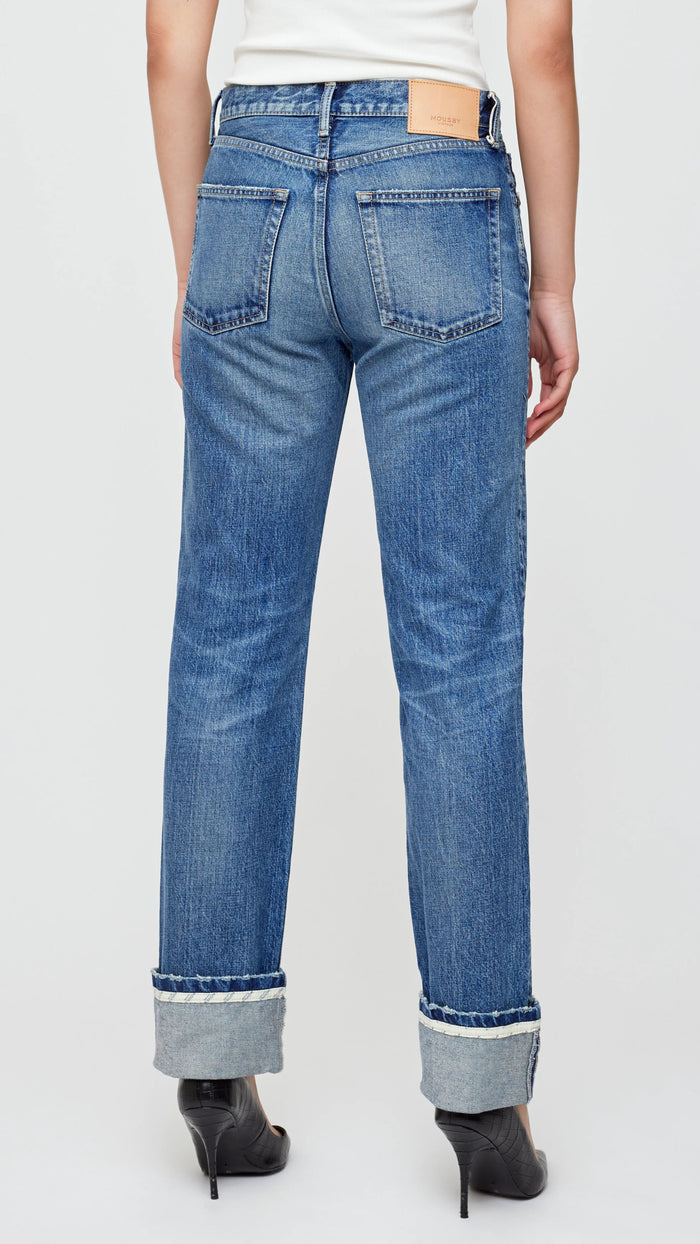 Moussy MV Sumterville Straight Jeans in Blue