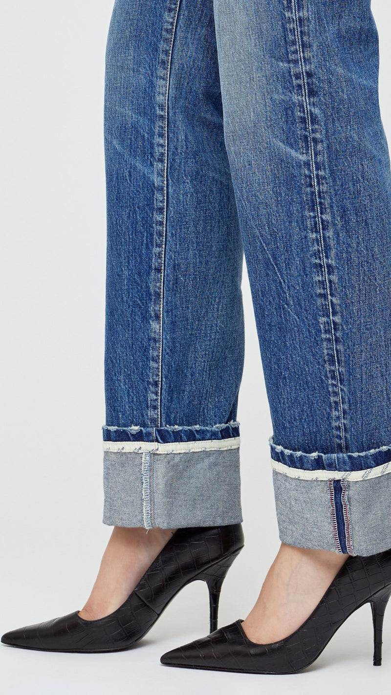 Moussy MV Sumterville Straight Jeans in Blue