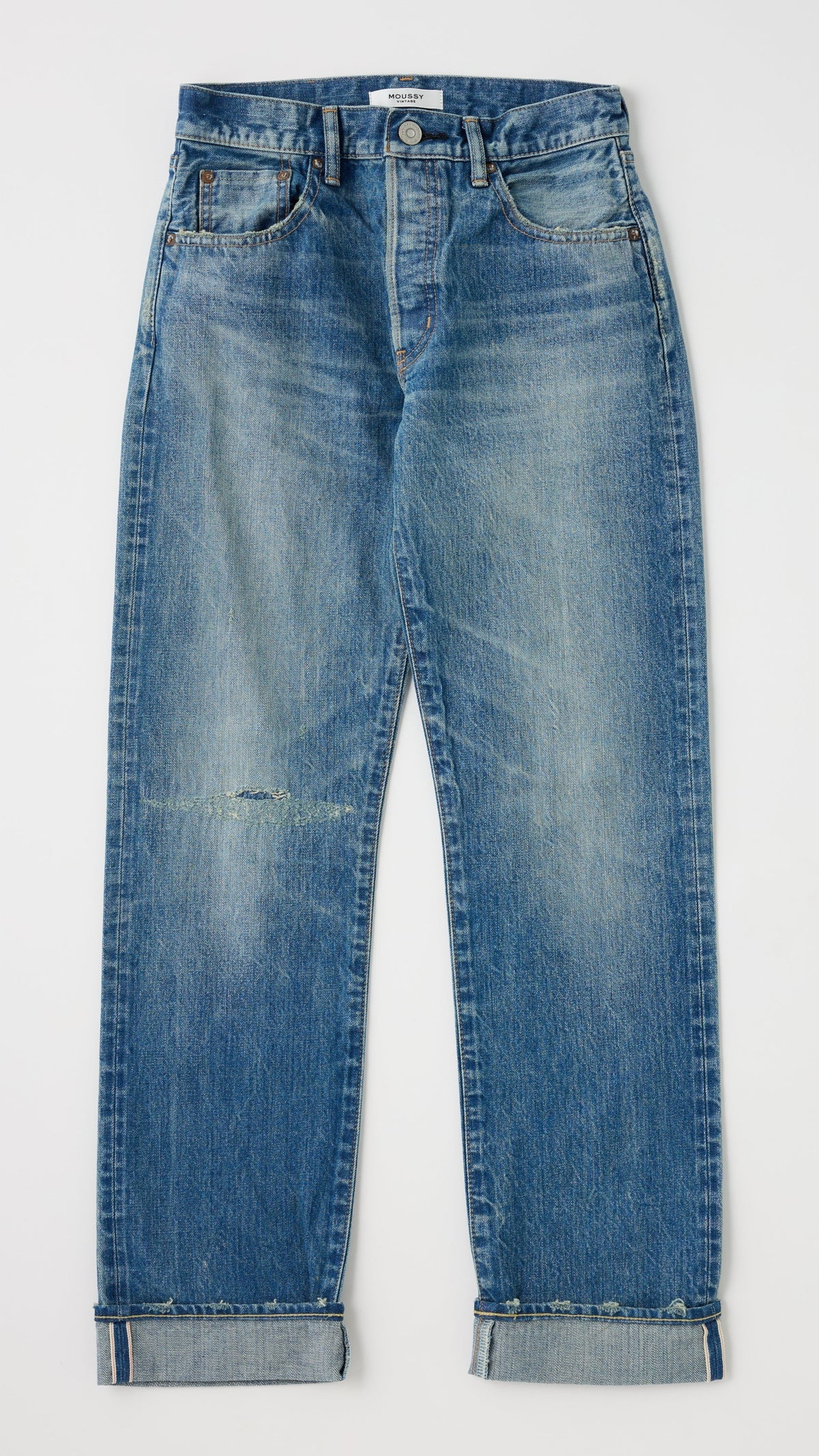 Moussy MV Frederica Straight in Blue