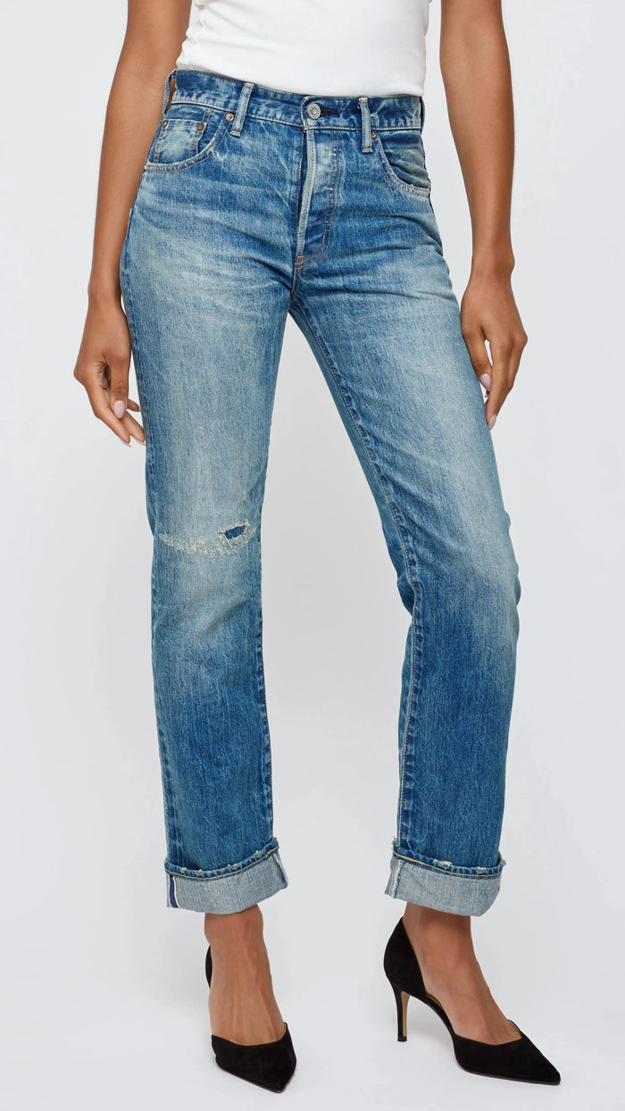Moussy MV Frederica Straight in Blue