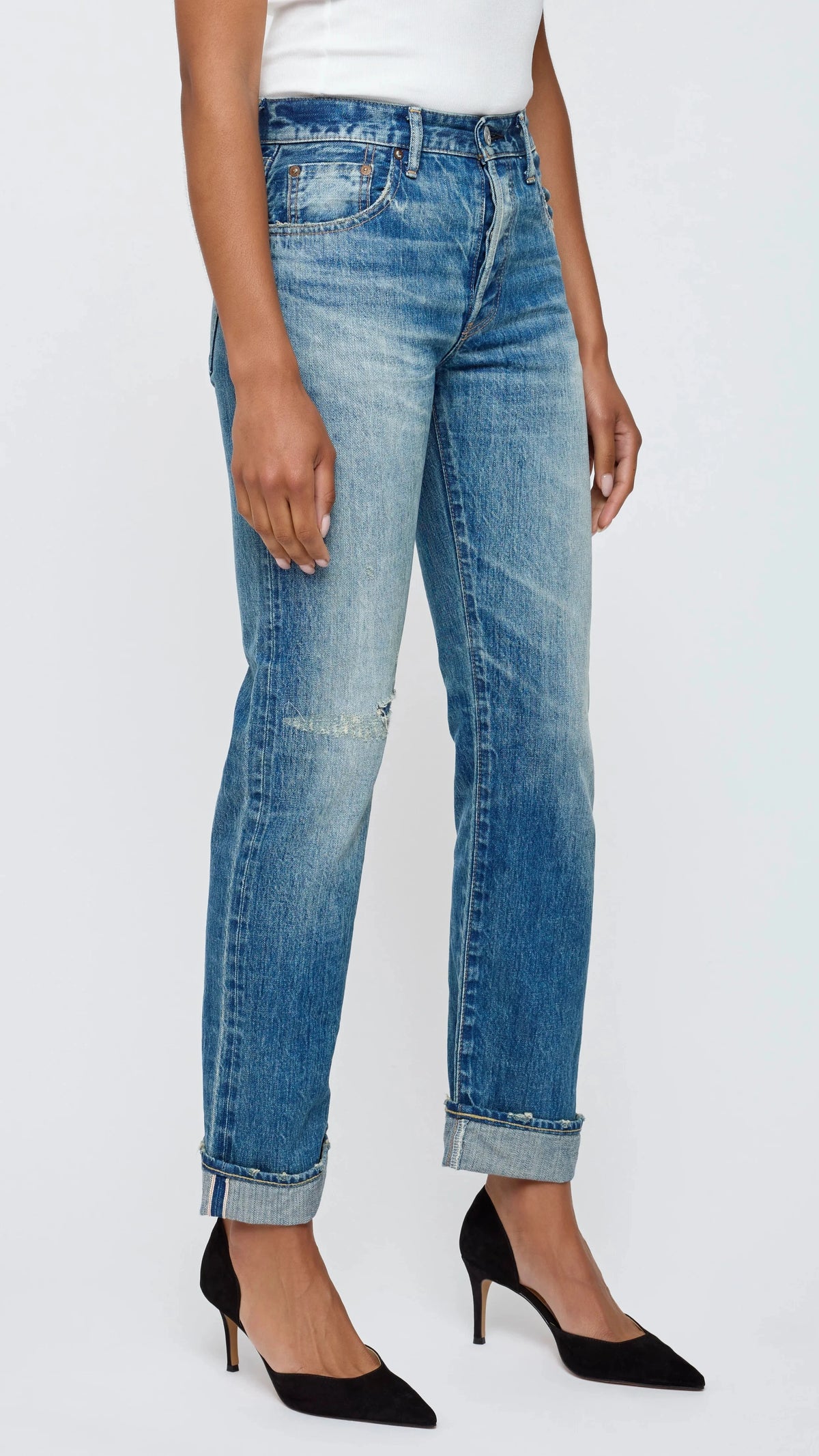 Moussy MV Frederica Straight in Blue