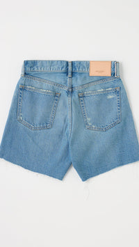 Moussy Harbeson Short in Blue